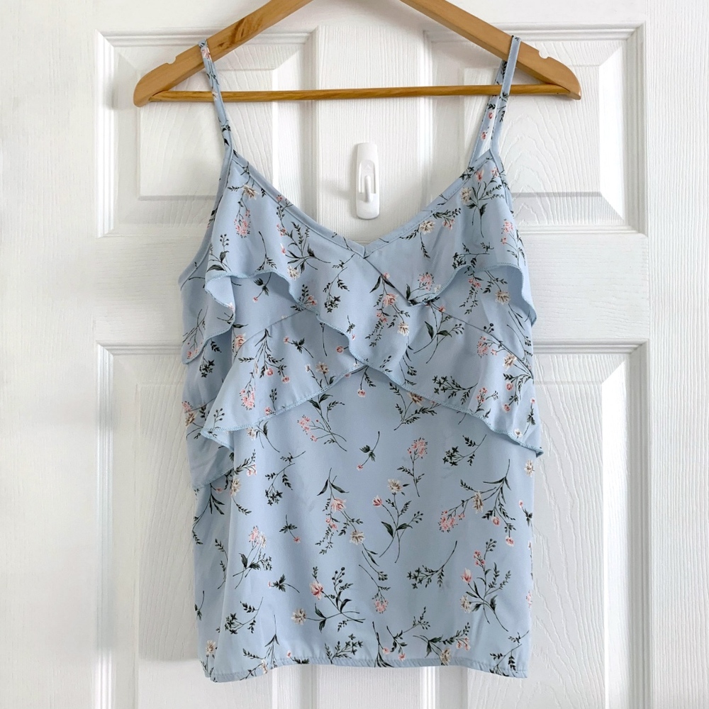 NWT Paper Crane Floral Cami Top